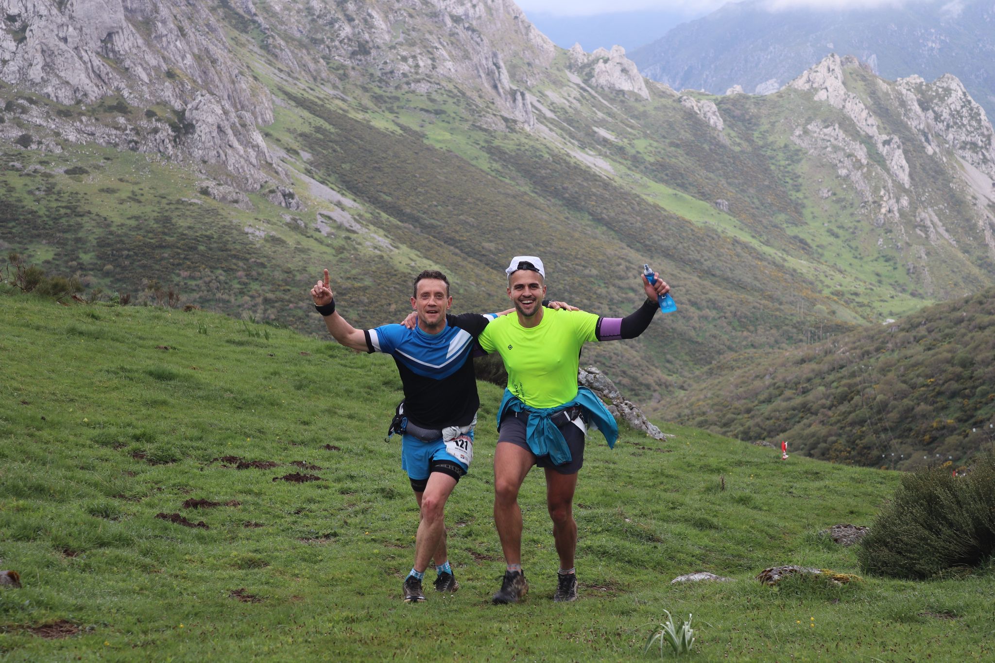 Corredores en la línea de salida de la edición anterior